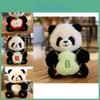 Simulation Cute Giant Panda Plush Toy Doll Silly Travel Souvenir Mascot Gift
