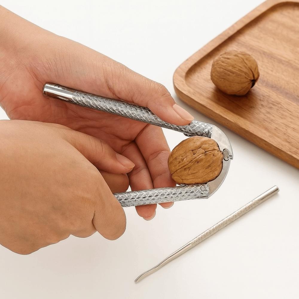 Rychlý louskáček na ořechy Multifunkční louskáček na pekanové ořechy Snadné uchopení Louskáček na kraby Zpracování ořechů