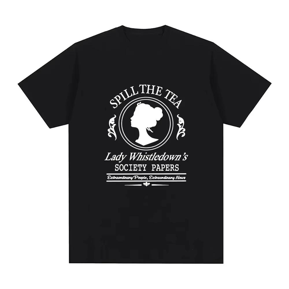 

Sudaderas Lady Whistledown T-shirt TV Series Graphic Printing Tee-shirt Ropa De Mujer Streetwear Women Clothing S