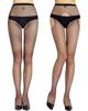 UYW Open Crotch On All Sides Fishnet Stockings Womens High Waist Tights Sexy Sheer Mesh Pantyhose