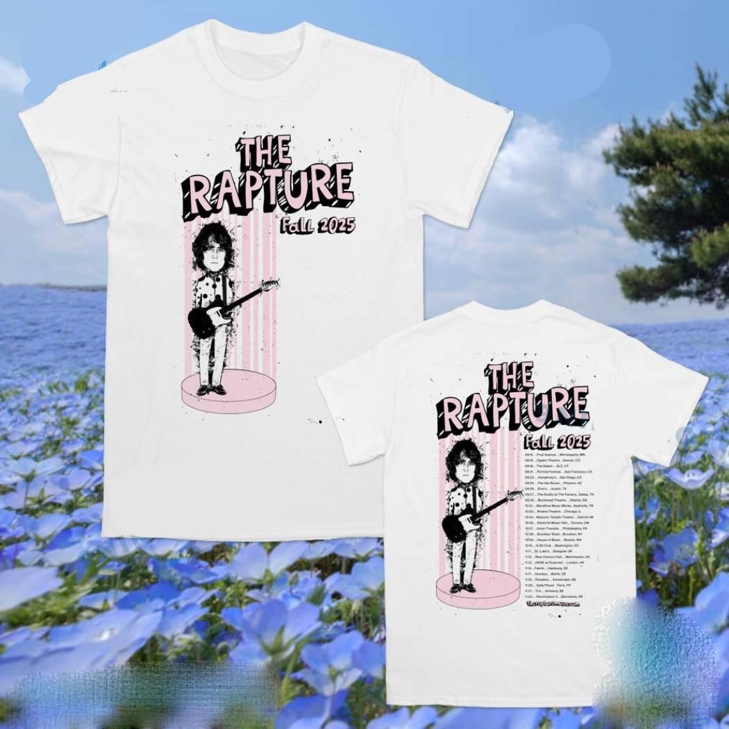 The Rapture First Headline Tour In 15 Years Fall 2026 Unisex T-shirt All Size M