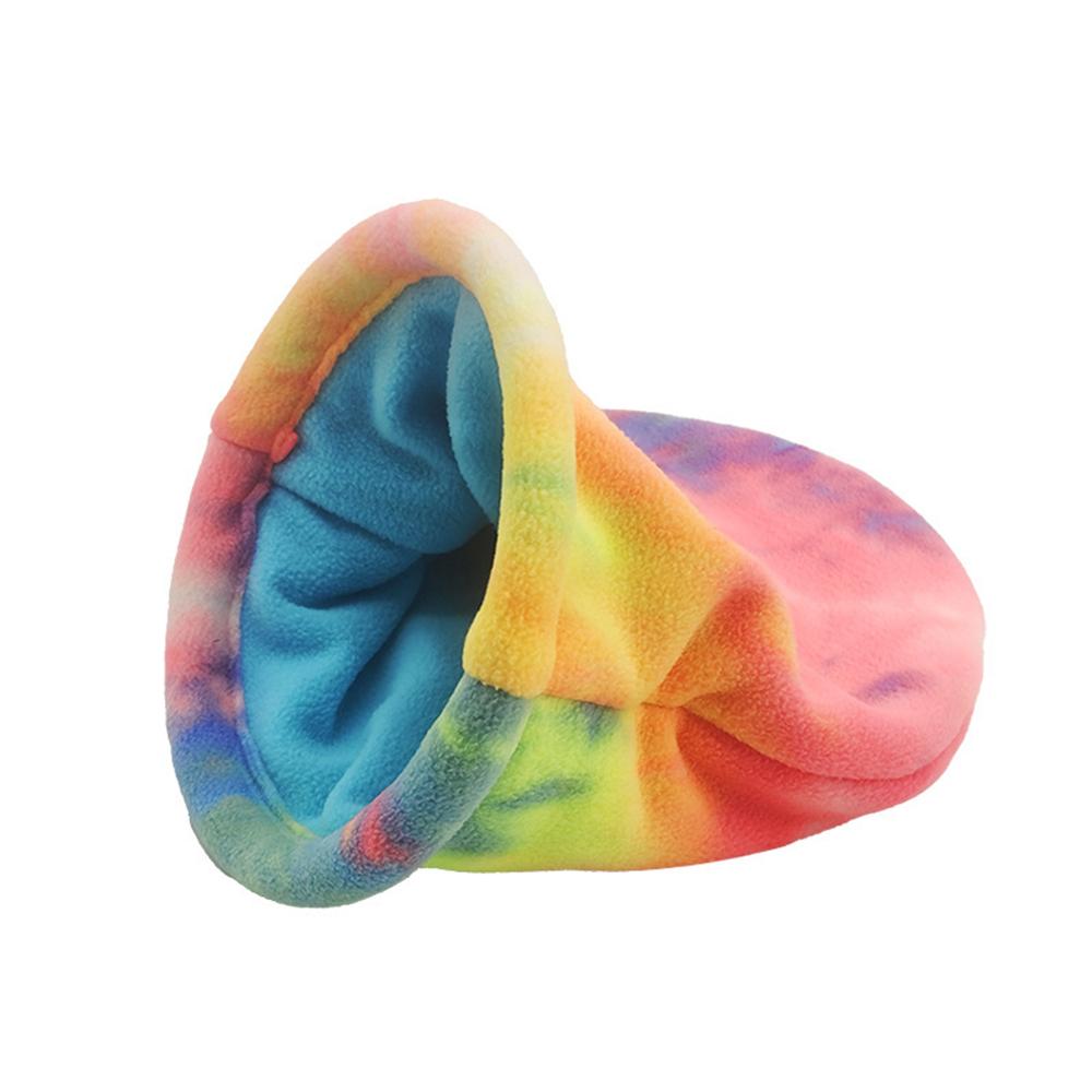 

Autumn And Winter Hamster Sleeping Bag Thickened Warm Golden Bear Totoro Guinea Pig Cotton Nest Little Rabbit Tree Hole Nest 19 11