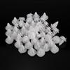 100 PCS Interior Door Card Trim Panel Retainer Clips Fastener Boot Clamp Lining for BMW E36 E46 E39 E36 E53 E93
