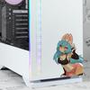5.1" Kawaii Furry Car Stickers Anime Decals for Laptop Water Bottle Windows Guitar Fuel Tank Cap Sunscreen