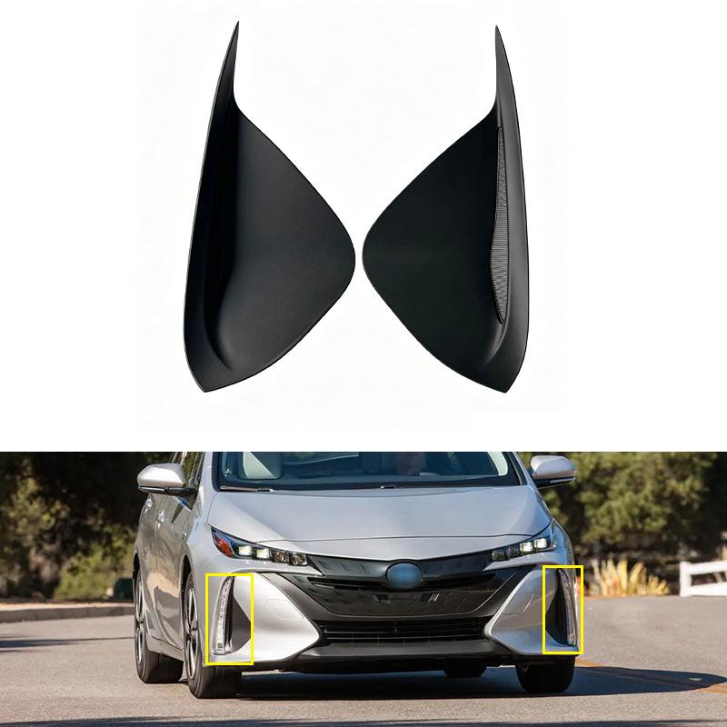 17-22 US Prius Prime Fog Light Trim & Tow Hook Covers