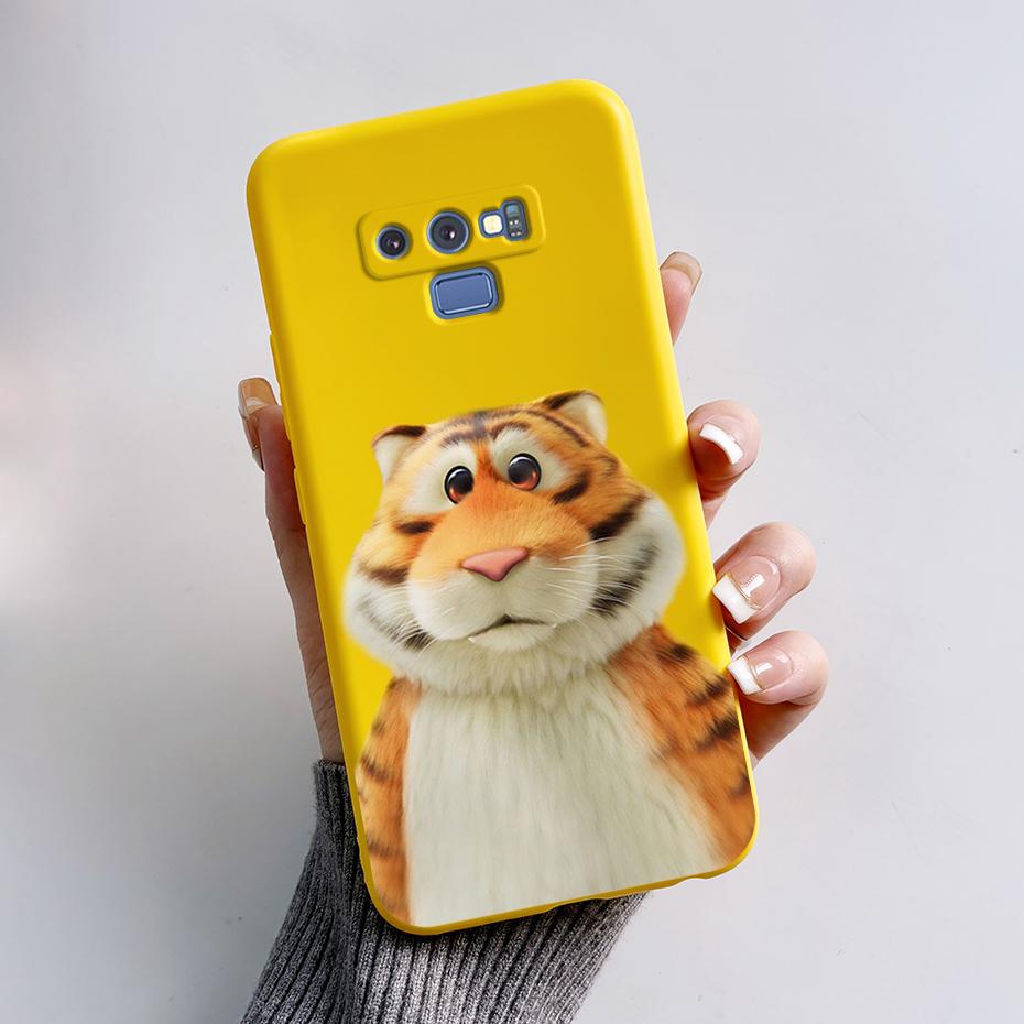 Für Samsung Galaxy Note 9 Hülle 6,4'' Niedliches Kaninchen Panda Silikon Weiches TPU Rückseite für Samsung Note 9 SM-N960F N9600 Handyhülle