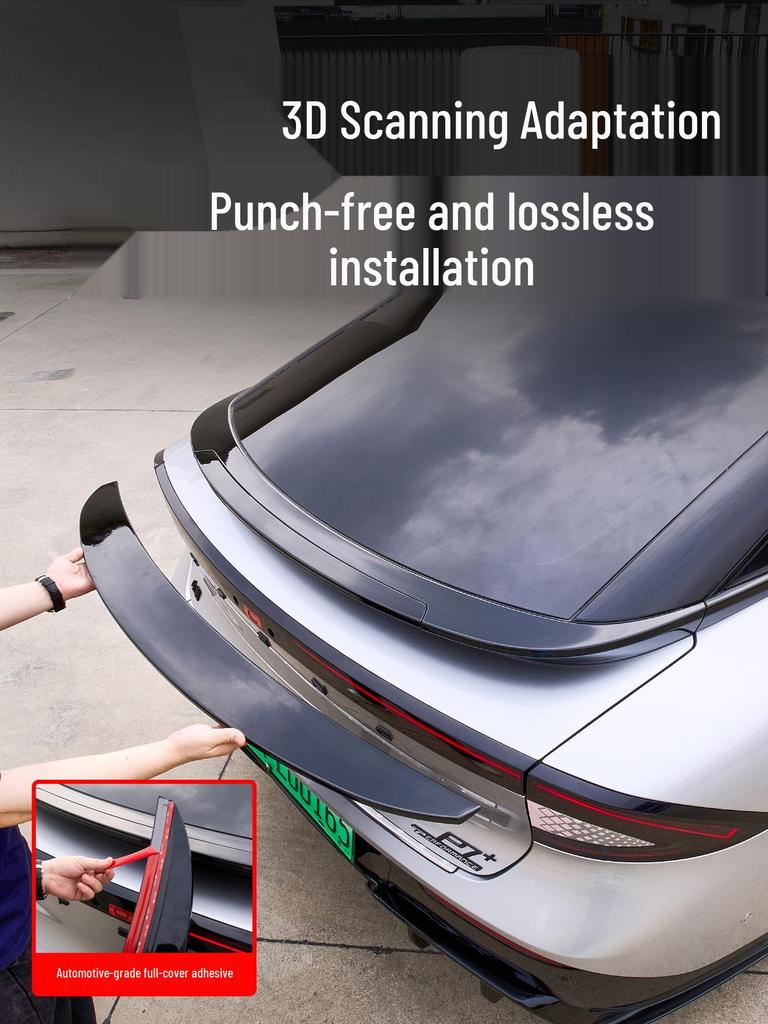 Xiaopeng P7+ Sport Rear Spoiler No-Drill Car Accessory