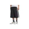 adidas Originals Serie Classica a Tre Strisce Collezione Trefoil SS25 Moda Versatili alla Moda Comodi Pantaloncini Casual Pantaloncini Uomo Nero Bianco KB5441