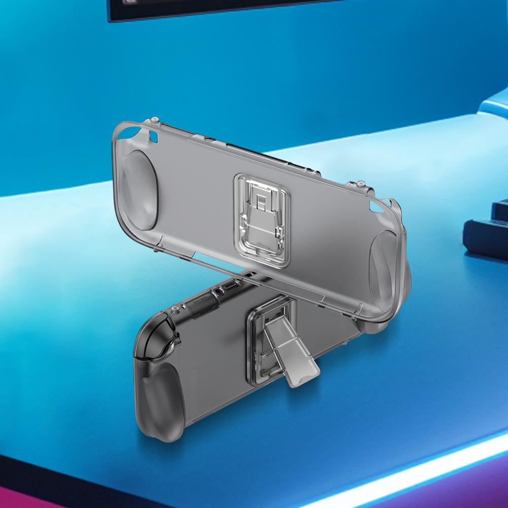 1/2Pcs TPU Protective Case for Nintendo Non-Slip Game Console Sleeve Handheld Console Shell with Stand for Switch 2 Accessories