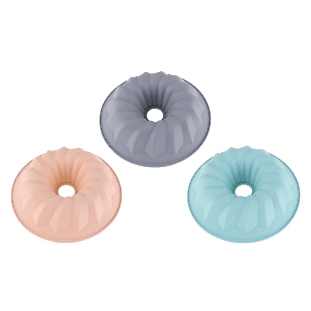 Silicone Chiffon Cake Baking Mold - Spiral, Round, Square, Large Mousse Design