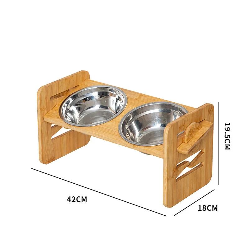 Elevated  Dog Bowls Stainless Steel Dog Food Bowl