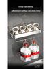 No-Drill Stainless Steel Bathroom Storage Rack 304 for Shower, Toilet, or Vanity Mirror.