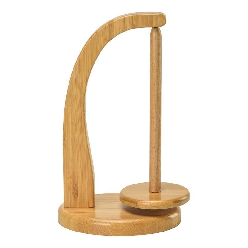 Spinning Yarn and Thread Holder, Natural Yarn Dispenser