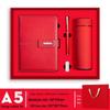 Set Regalo Blocco Note Business A5 Disponibile con Logo Personalizzato - Diario Ufficio di Alto Valore