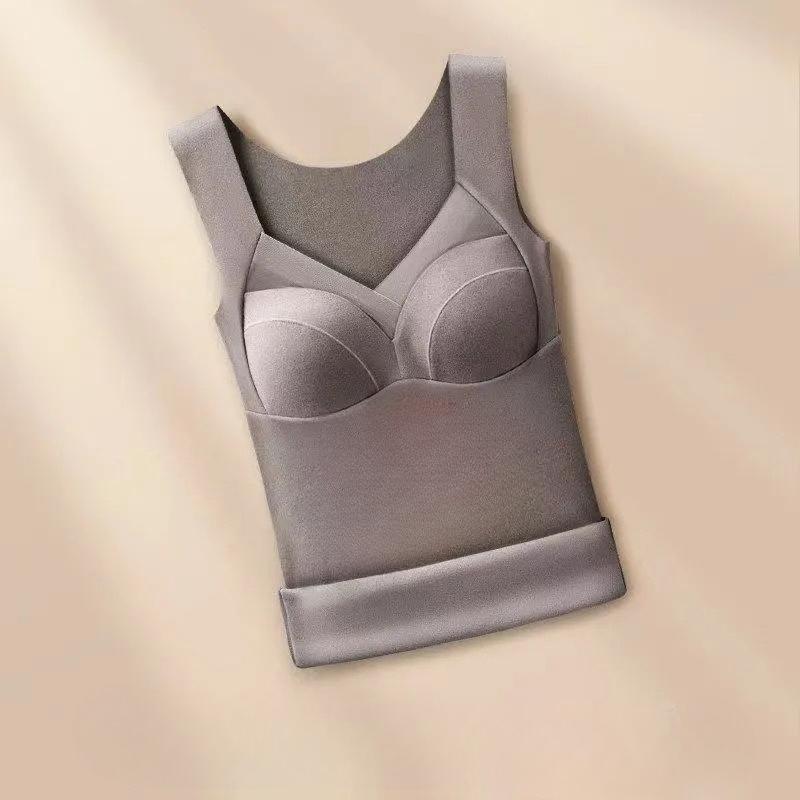 

Женская термофутболка с флисовой подкладкой, самонагревающаяся, бесшовная, с подкладкой, зимний топ 3XL