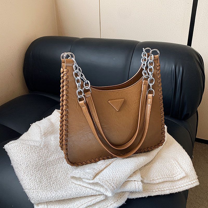 Premium popular niche large-capacity bag retro popular new underarm versatile chain shoulder bucket bag