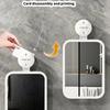 Sturdy Suction Cup Shower Mirrors Strong Suction Wall Mounted Mirrors  Bathroom