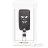 Kwmobile Accessoire clef de voiture pour Renault - Coque de clé de voiture en simili cuir pour clef de voiture Smart Key (Keyless Go