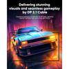 Displayport Cable 2.1, 16K DP 2.0 Cable [16K@60Hz, 8K@120Hz, 4K@240Hz 165Hz 144Hz] 54Gbps, HDCP DSC 1.2a, HDR10 FreeSync G-Sync for 3090 Graphics PC