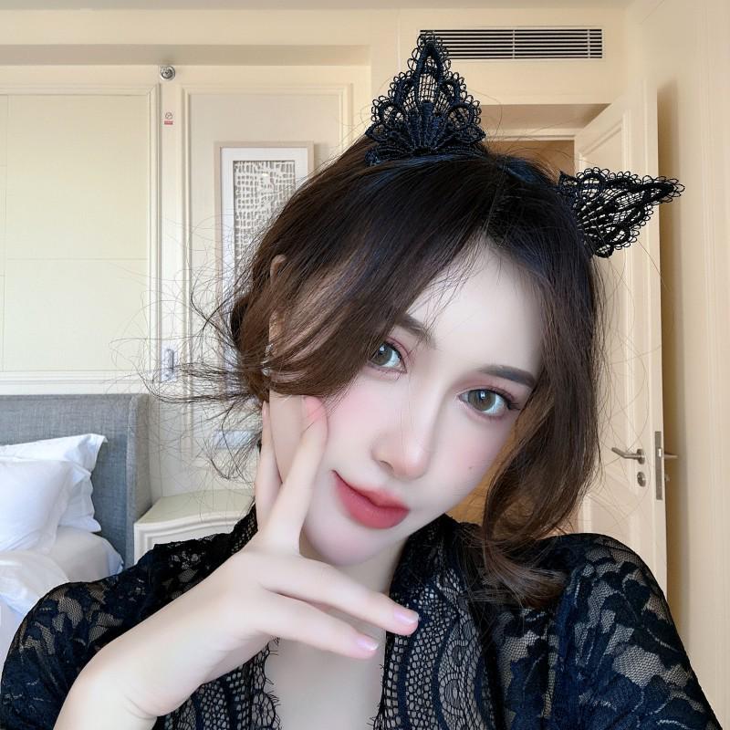 Pure Desire Lace Eye Mask & Binding Handcuffs Set - Erotic Accessories Collection