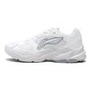 Li Ning Pulse Classic Trendy Versatile Comfortable Shock Absorbing Non-Slip Wear-Resistant Low-Top Dad Shoes Men Sneaker Silver White AGCV145-1