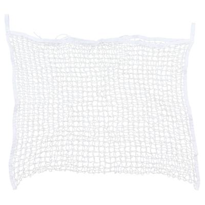 Heunetz Tasche PE Gewebtes Seil Netz Loch Tasche Pferde Langsamfütterer Raufutter Aufbewahrungsbeutel Weiß 60x90cm /