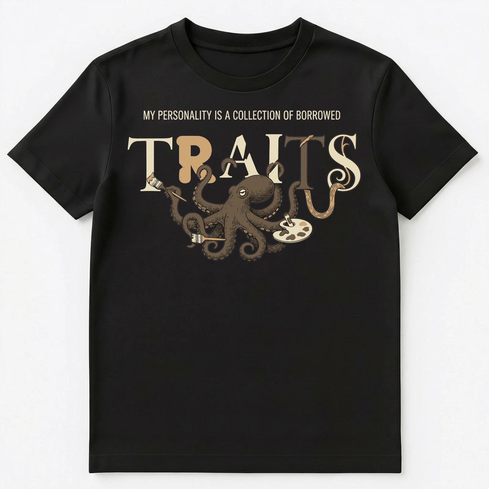 

Octopus Artistic Traits Copycat Personality Unisex T-Shirt XL