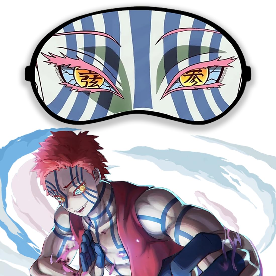 

Demon Mugen Castle Arc Eye Demon Slayer Fun Demon Slayer Cosplay Costume School Light Comfortable One Gift Slayer Mask, Suwarasetai, Anime,