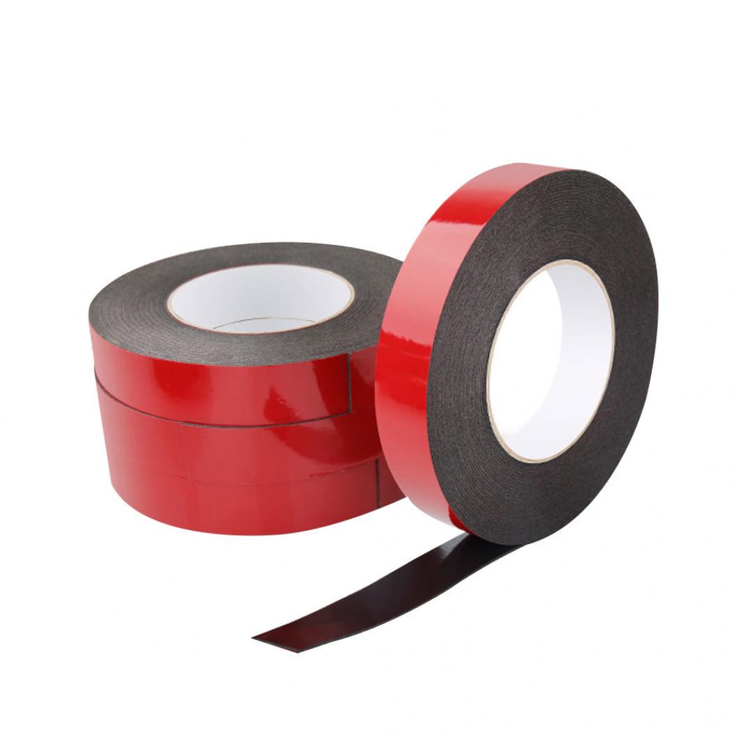 

Двухсторонняя клеющаяся лента 18mm x 10m x 1mm чёрный/красный