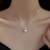 Collier de luxe léger pour femme - Nouveau design - Chaîne à maillons plats de petite taille haut de gamme