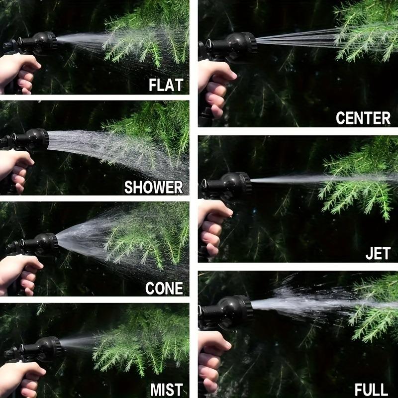 25/75FT (7.62/22.86M)Expandable Magic Hose with 7 Patterns Water Gun Garden Hose Flexible Water Hose Telescopic Water