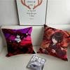 T-Tokisaki Kurumi Pillow Case Home Decor Throw For Sofa Bed Car Room Decor Gift Idea