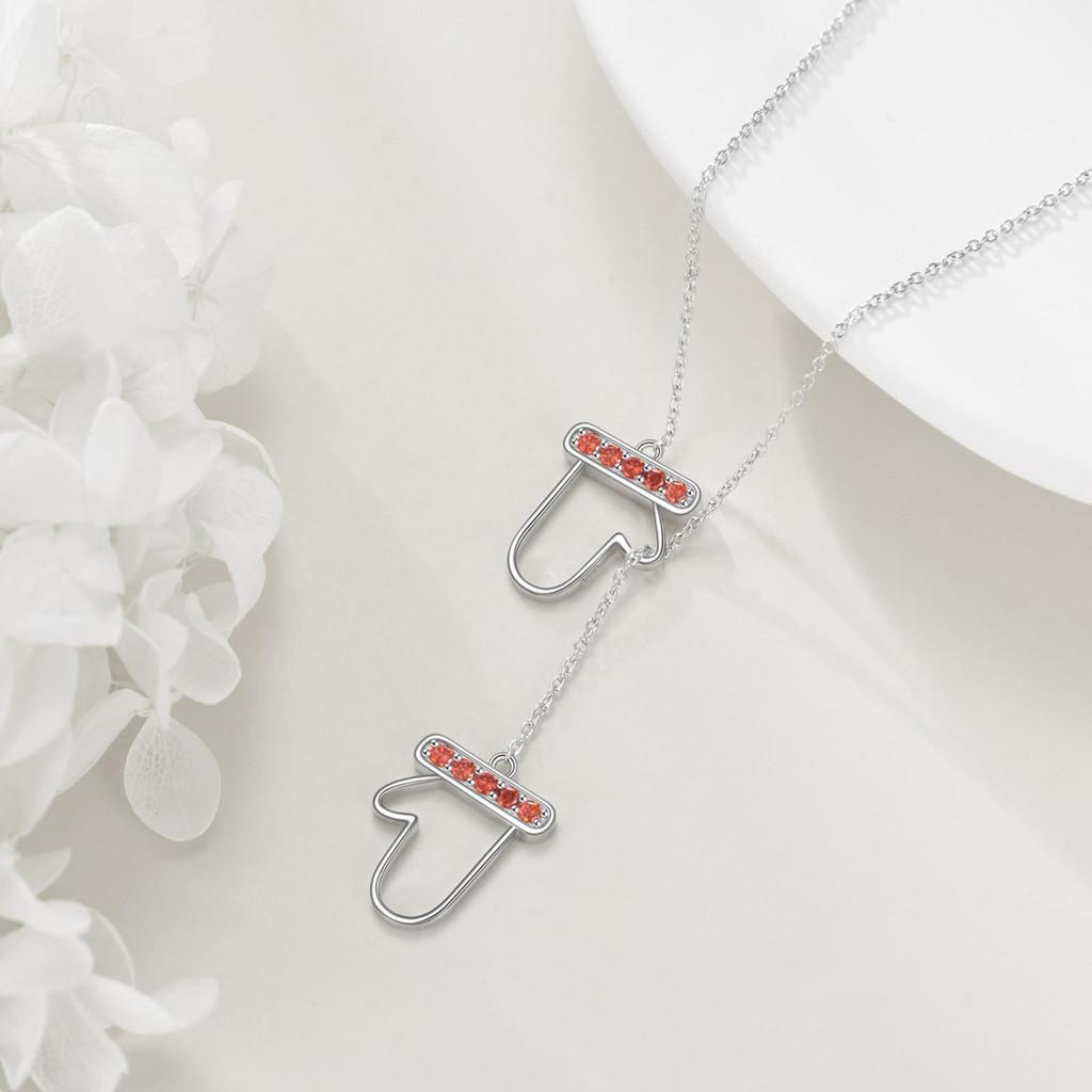 Necklace Girls Minimalist With Alloy Flower Pendant Christmas Gift Decoration