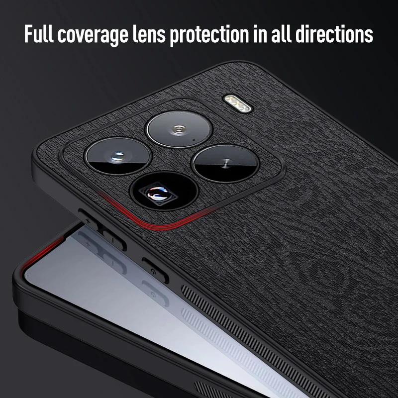 Luxury Tree Pattern Full Lens Silicone Protection Case For Xiaomi 15T Pro 14T/13T 15 Ultra 17 Pro Max Skin Feel Phone Soft Cover