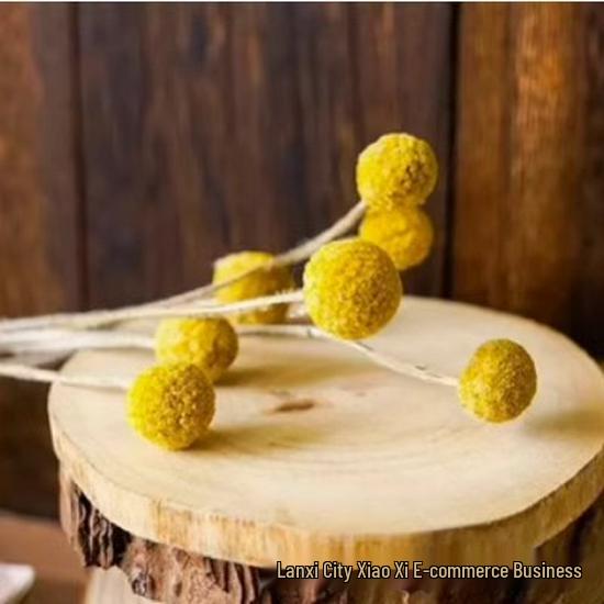 Handmade Wild Pine Cone Christmas Tree Decorative Branches with Dried Flowers