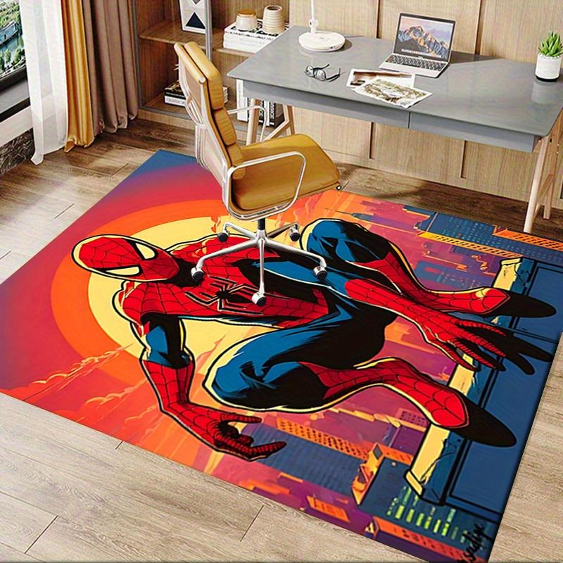 Office Rug Spider-Man, Sunset theme 3D Printed Anti-Slip Rug-Machine Washable for Living Room