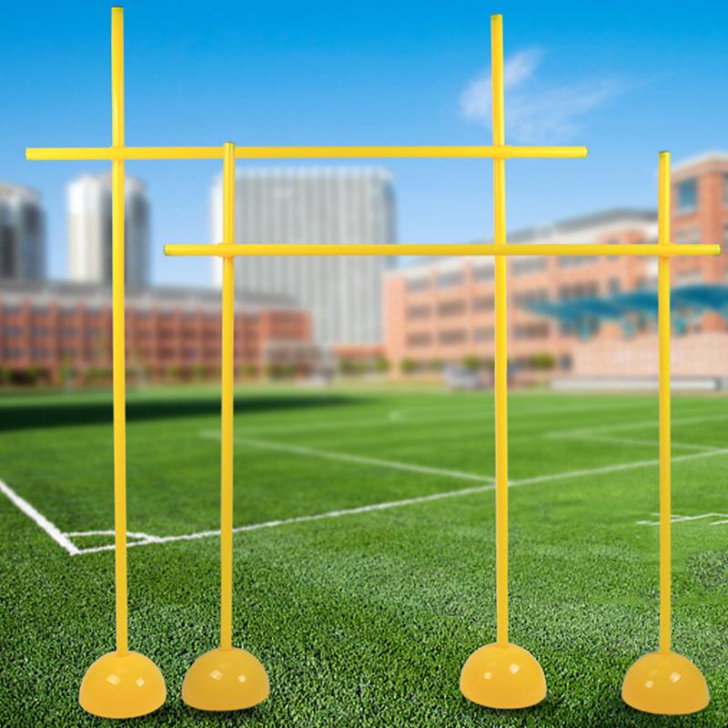 1 Pezzo Base ad Iniezione d'Acqua Porta da Calcio Bandierina Logo Palo Segnale Attrezzatura per Allenamento Segnaletica Bastone Segnalatore di Ostacoli