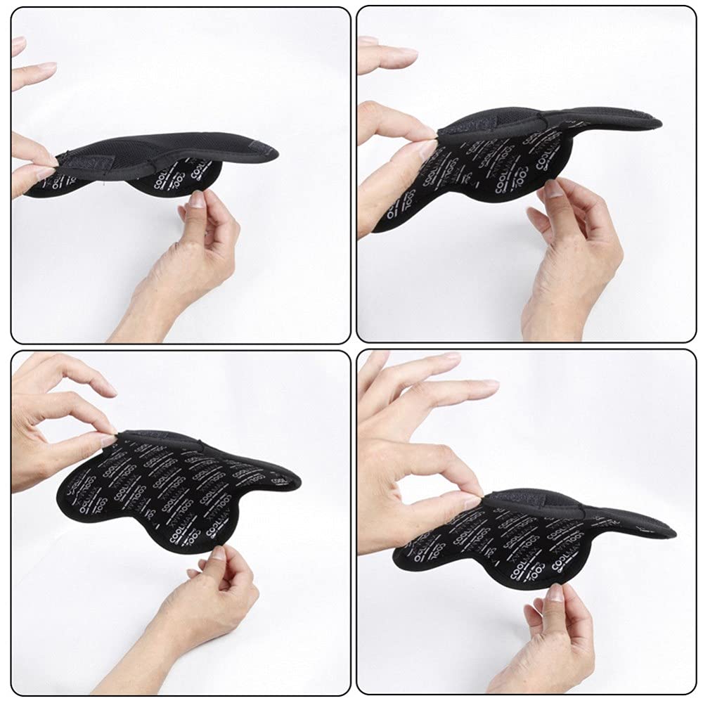 YFFSFDC Helmet Inner Liner Pad COOLMAX Material Sweat Absorbent Quick