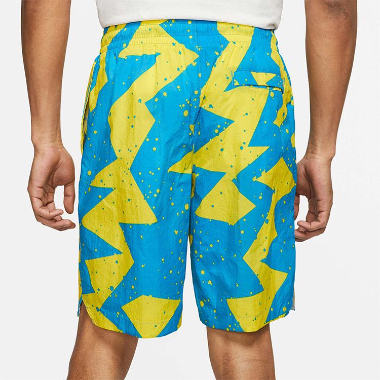 Jordan Jumpman Poolside 9" Breathable Shorts Men Bottoms Blue CJ4702-446