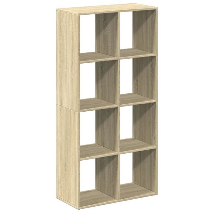 VidaXL Étagère séparatrice de pièce chêne sonoma 69,5x29x137,5 cm, étagère, étagère à livres, étagère de rangement, 858023