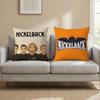 Rock Nickelback Cushion Cover Cushion Cover Set 4Pcs 50X50 45X45 40X40 Pillowcase Decorative Sofa Home Decor