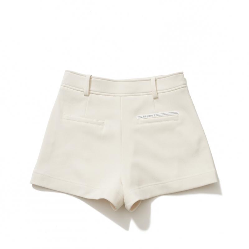 Blu Dot Fleece Pants Bonding Logo Tape Wh