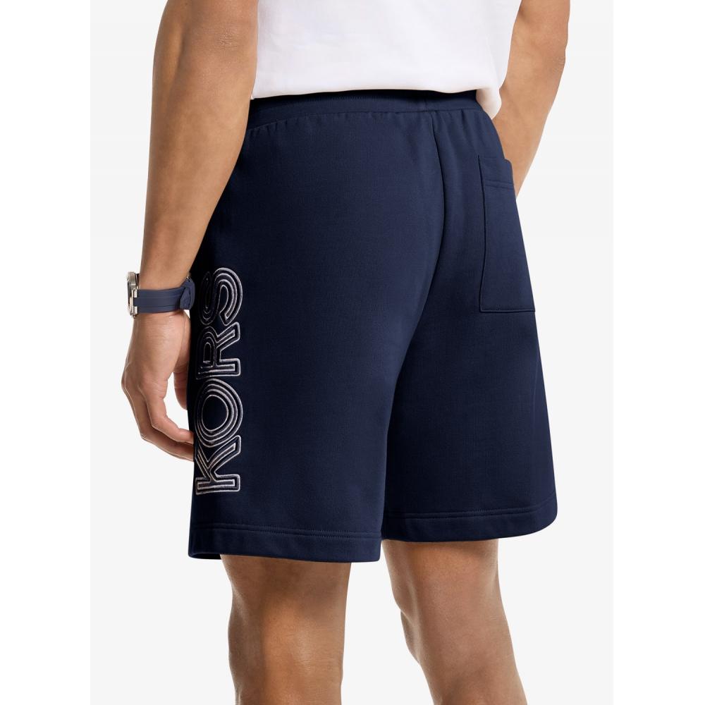 Michael Kors Logo Cotton Shorts Os652ylhc4436 Midnight