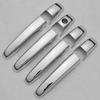 Funduoo For Dodge Grand Caravan  / Avenger 2008- New Chrome Car Door Handle Cover Trim Sticker