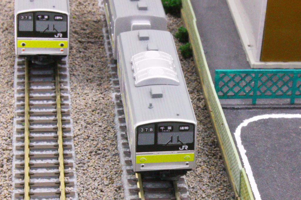 Rokuhan Z Gauge Z Shorty 205 Series Chuo-Sobu Local Line ST016-3 Model Train