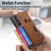 Wallet with Card Holder Phone Case for Samsung Galaxy S23 FE S24 S22 Ultra Plus M15 A15 A25 A35 A55 A05 A05S A14 PU Back Cover