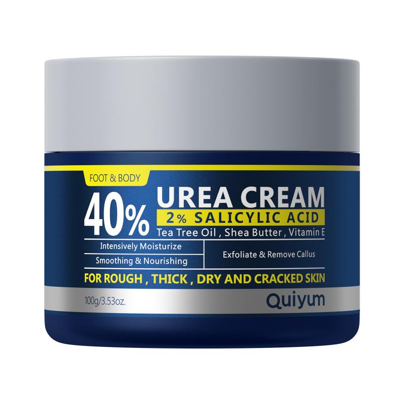 

Urea Cream 40% + 2% Salicylic Acid, 3.53 oz - Maximum Strength Foot & Hands Moisturizer for Rough, Dry Cracked Skin