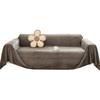 Plush Sofa Cover Towel Simple Style Autumn and Winter Living Room Sofa Full Cover Blanket Non-Slip Dustproof Sofa Cushion
