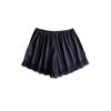 Women's 2026 Ice Silk Lace Safety Shorts - Anti-Exposure, No Roll Edge, Plus Size, Summer Thin Base Shorts