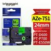 DeYin Compatible Label Maker Tape for Brother TZe Series